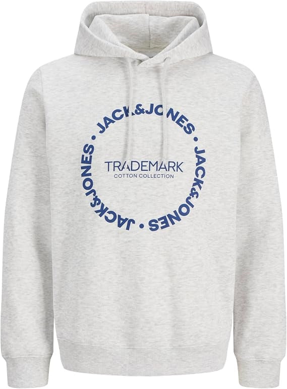 12298498/White Melange JACK AND JONES