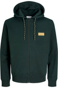 JACK AND JONES JJBUSTER SWEAT ZIP HOOD BTS