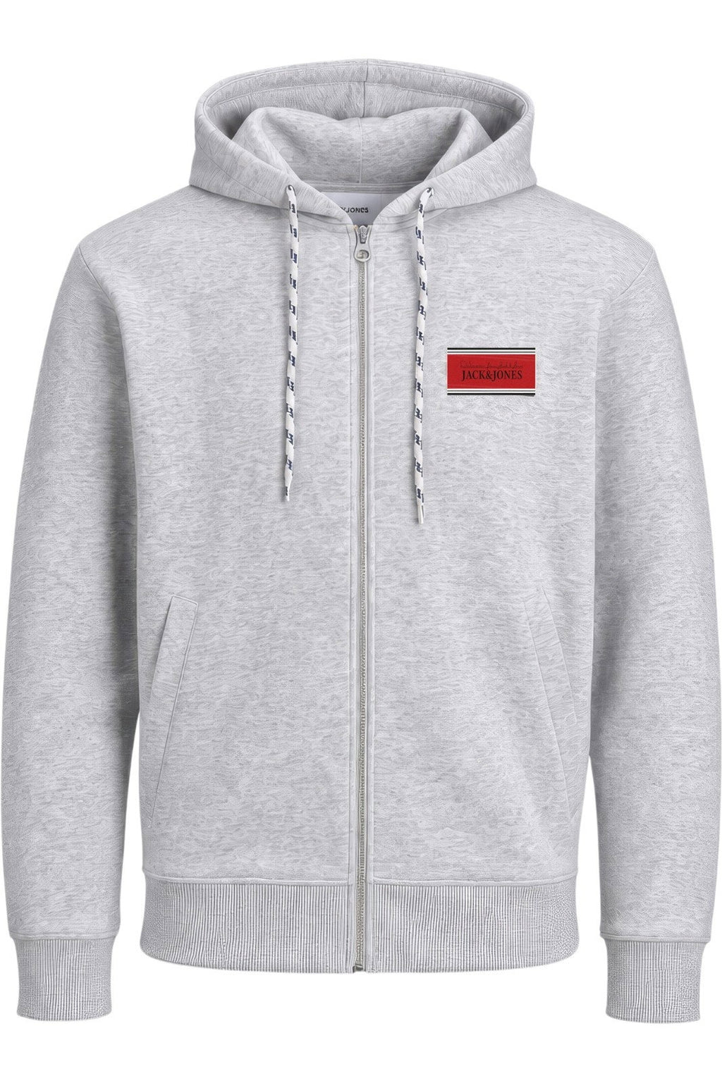 12298627/White Melange JACK AND JONES