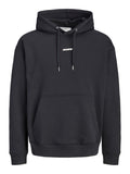 JACK AND JONES JCOCLUB BACK SCRIPT PRINT SWEAT HOOD SN