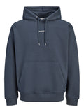 JACK AND JONES JCOCLUB BACK SCRIPT PRINT SWEAT HOOD SN