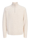 JACK AND JONES JORFREDERIKSBERG OLLIE KNIT HALF ZIP