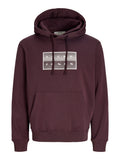 JACK AND JONES JCOFUSION BOX SWEAT HOOD