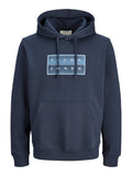 JACK AND JONES JCOFUSION BOX SWEAT HOOD