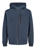 JACK AND JONES JCOFUSION SWEAT FULL ZIP HOOD