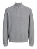 JACK AND JONES JPRBLACONNOR KNIT HALF ZIP