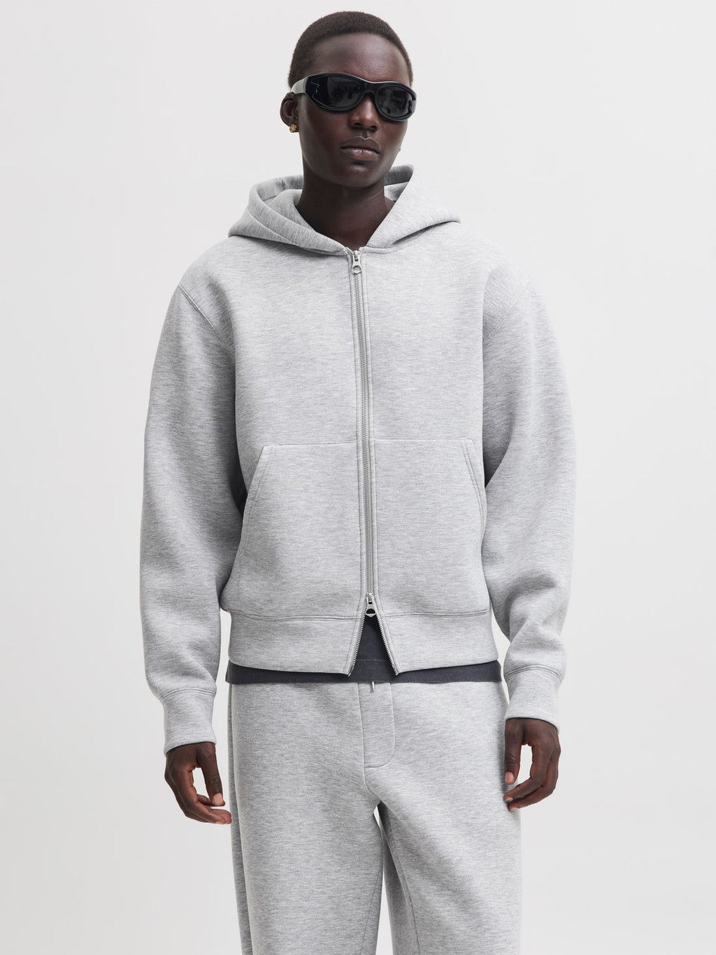12302694/Light Grey Melange JACK AND JONES
