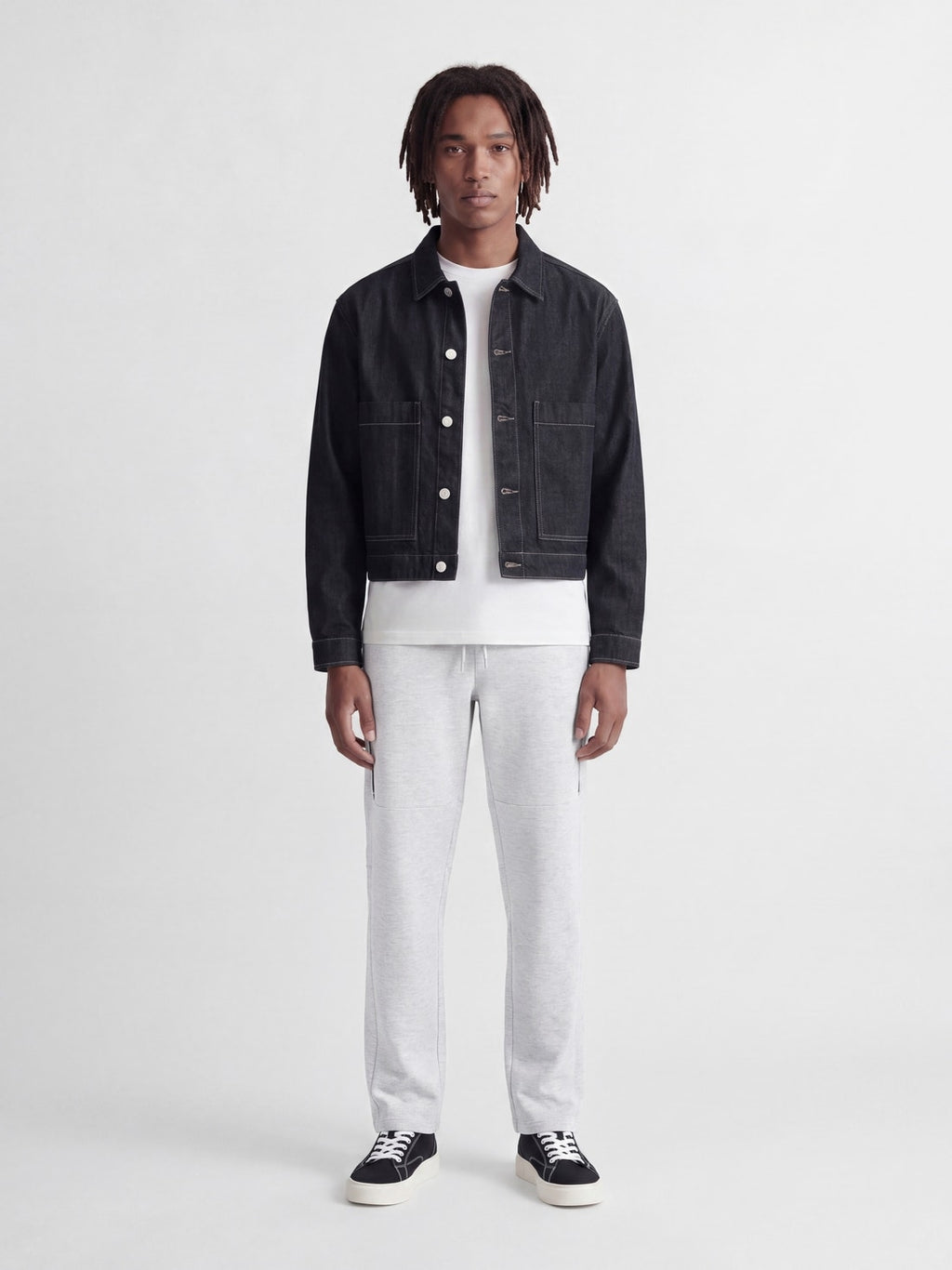 12302913/Light Grey Melange JACK AND JONES