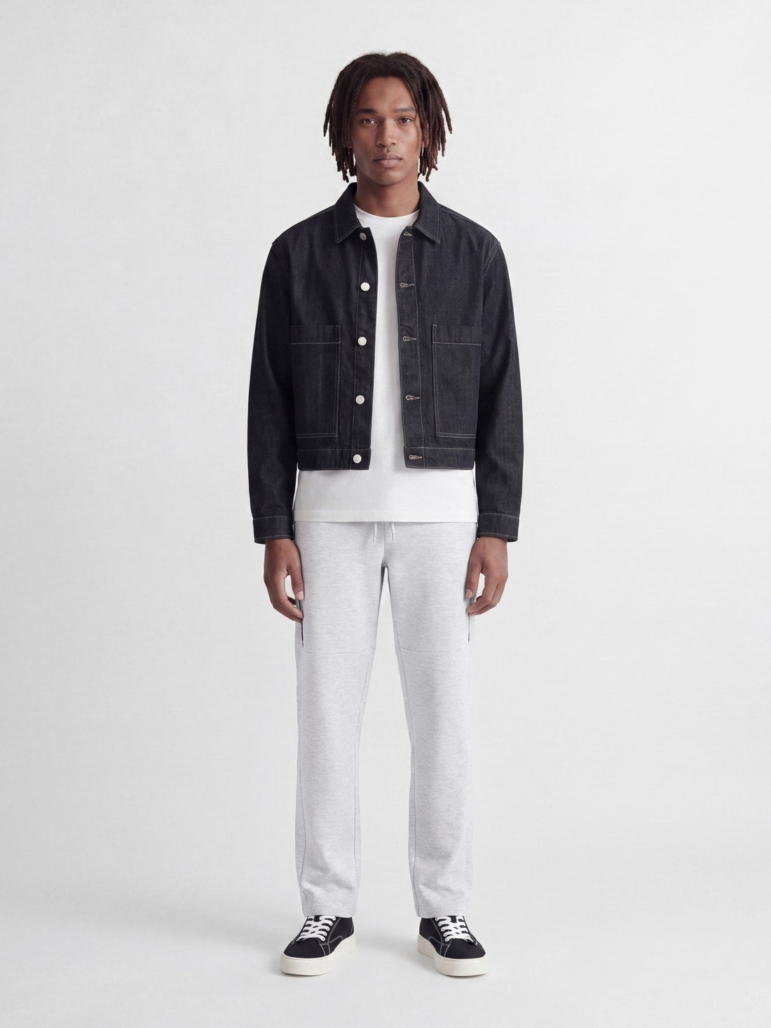 12302913/Light Grey Melange JACK AND JONES