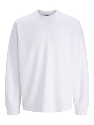 JACK AND JONES JJEBARRON TEE LS O-NECK SN
