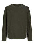 JACK JONES KIDS JJEORGANIC RLX TEE LS O-NECK NOOS JNR