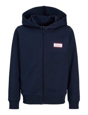 JACK JONES KIDS JJBUSTER SWEAT ZIP HOOD BTS JNR