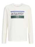 JACK JONES KIDS JORFREDERIKSBERG GRAPHIC BOX TEE LS JNR