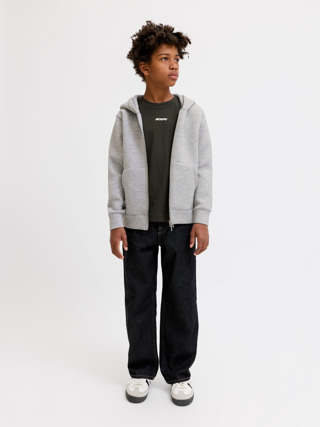 12303312/Light Grey Melange JACK JONES KIDS