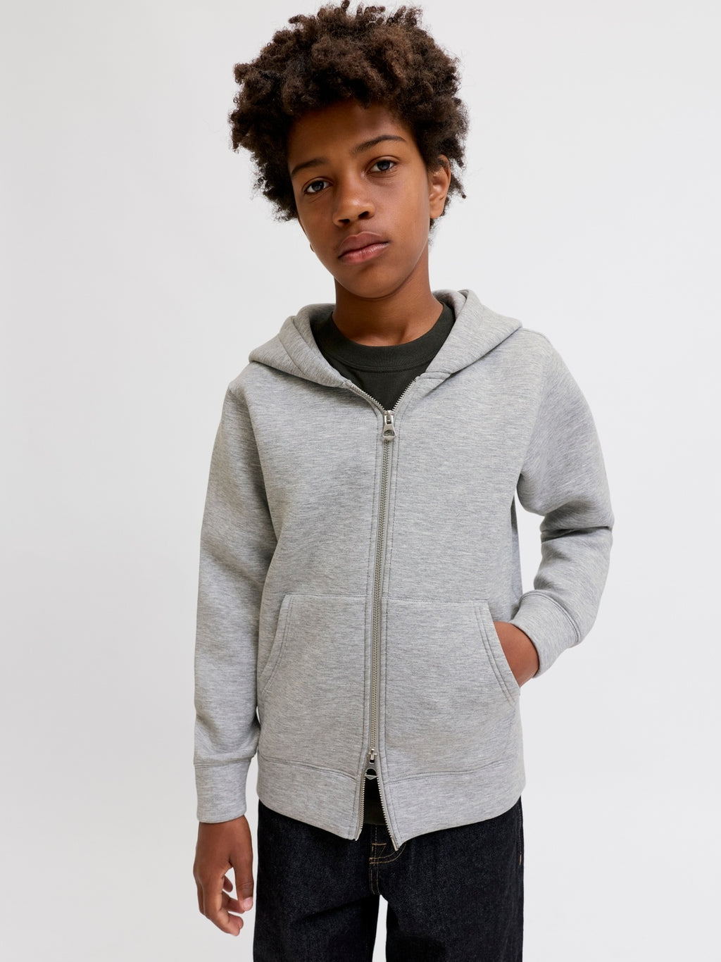 12303312/Light Grey Melange JACK JONES KIDS