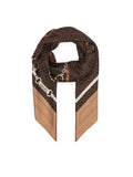 LIU JO ECS FOULARD BELT STRIPES 90X90