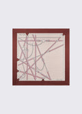 LIU JO ECS FOULARD BELT STRIPES 90X90