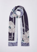 LIU JO ECS STOLA FLOWER MACULA 70X180