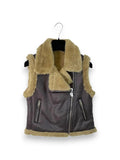 LOVEme Gilet montone a zip