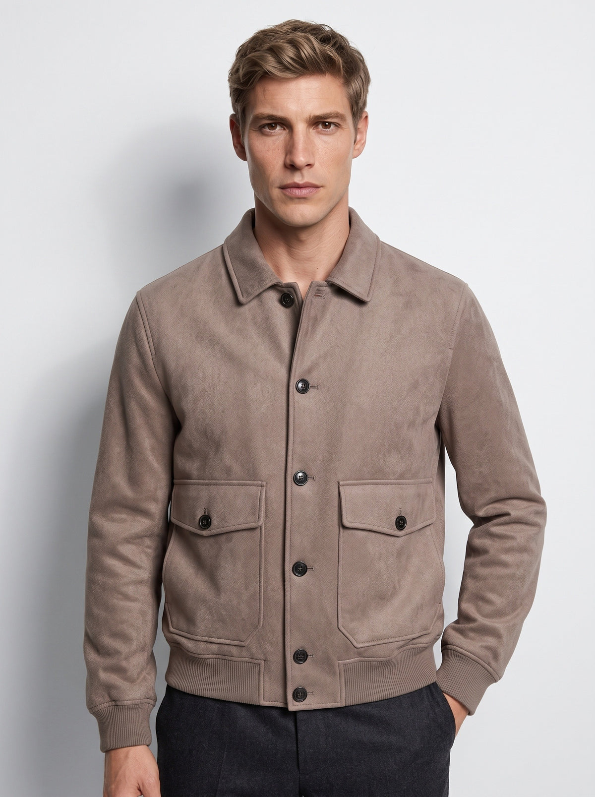 BOMBER COLLO CAMICIA 