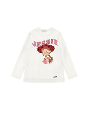MONNALISA REG TEE JESSIE JERSEY STR