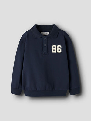NAME.IT NMMLEV LS NREG SWEAT BRU BOX