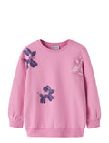NAME.IT NMFNALAS LS LONG SWEAT BRU