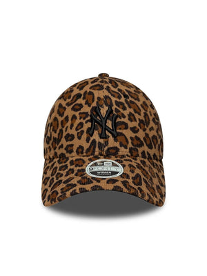 NEW ERA WMNS LEOPARD CORD 9FORTY NEYYAN  STNBLK