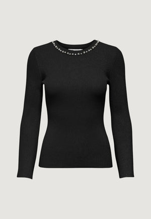 ONLY ONLNATASCHA LS BLING O-NECK CC KNT