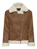 ONLY ONLZEN BONDED BIKER JACKET CC OTW