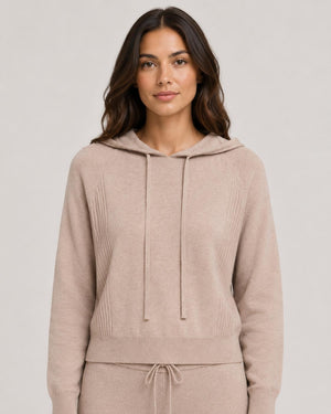 ONLY ONLGIGI LS SHORT HOODIE CC KNT