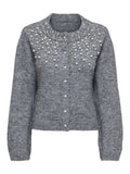 ONLY ONLMIGGIE LS O-NECK PEARL CARDI KNT NOOS