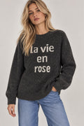 ONLY ONLTORONTO LS TEXT O-NECK KNT