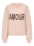 ONLY ONLTORONTO LS TEXT O-NECK KNT