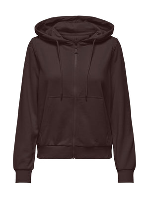 ONLY ONLBEST L/S REG ZIP HOOD CS IT SWT