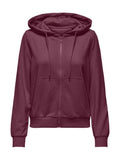 ONLY ONLBEST L/S REG ZIP HOOD CS IT SWT