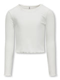 ONLY KIDS KOGNELLA L/S O-NECK TOP JRS NOOS