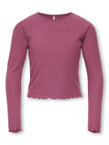 ONLY KIDS KOGNELLA L/S O-NECK TOP JRS NOOS