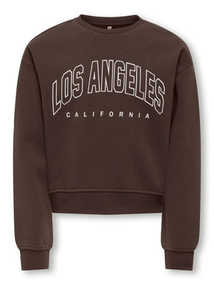 ONLY KIDS KOGSWEAT LS CREW OVZ STAT SWT NOOS
