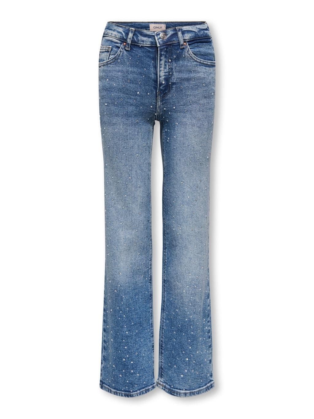 15356024/Medium Blue Denim RHINESTONES ONLY KIDS
