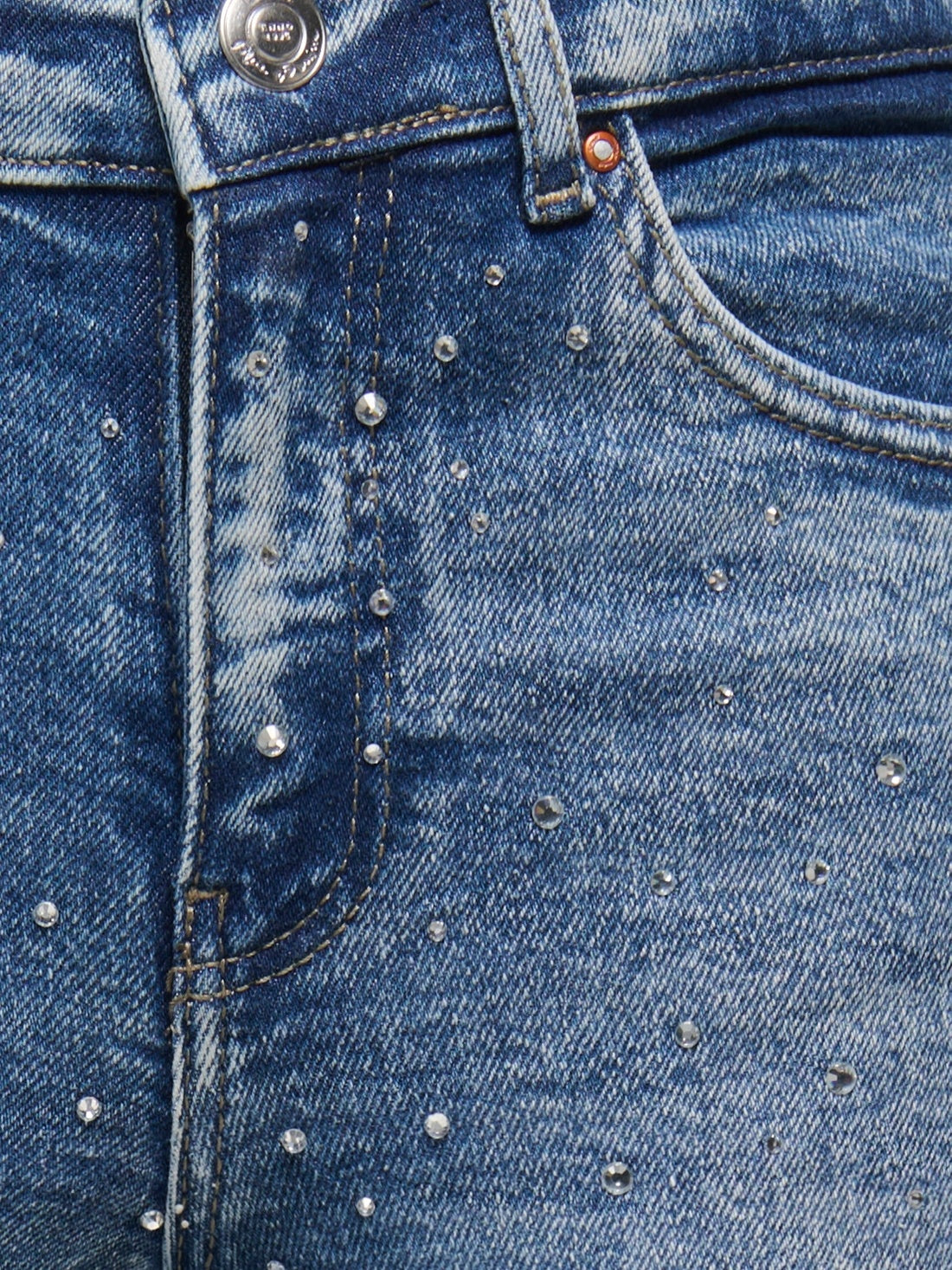 15356024/Medium Blue Denim RHINESTONES ONLY KIDS