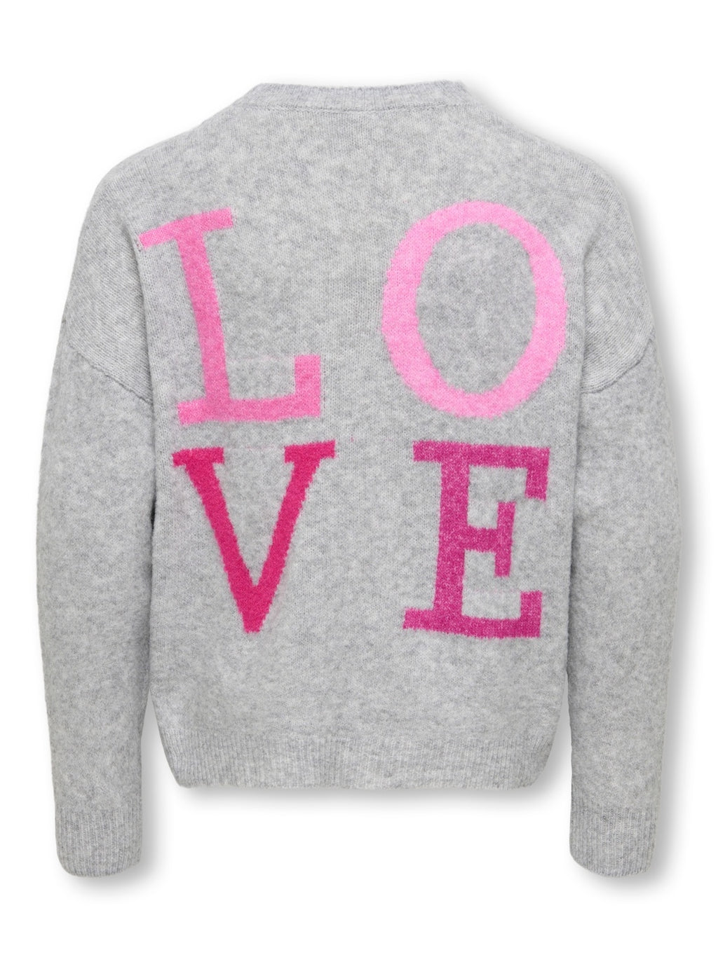 15377083/Light Grey Melange Love/Heart ONLY KIDS