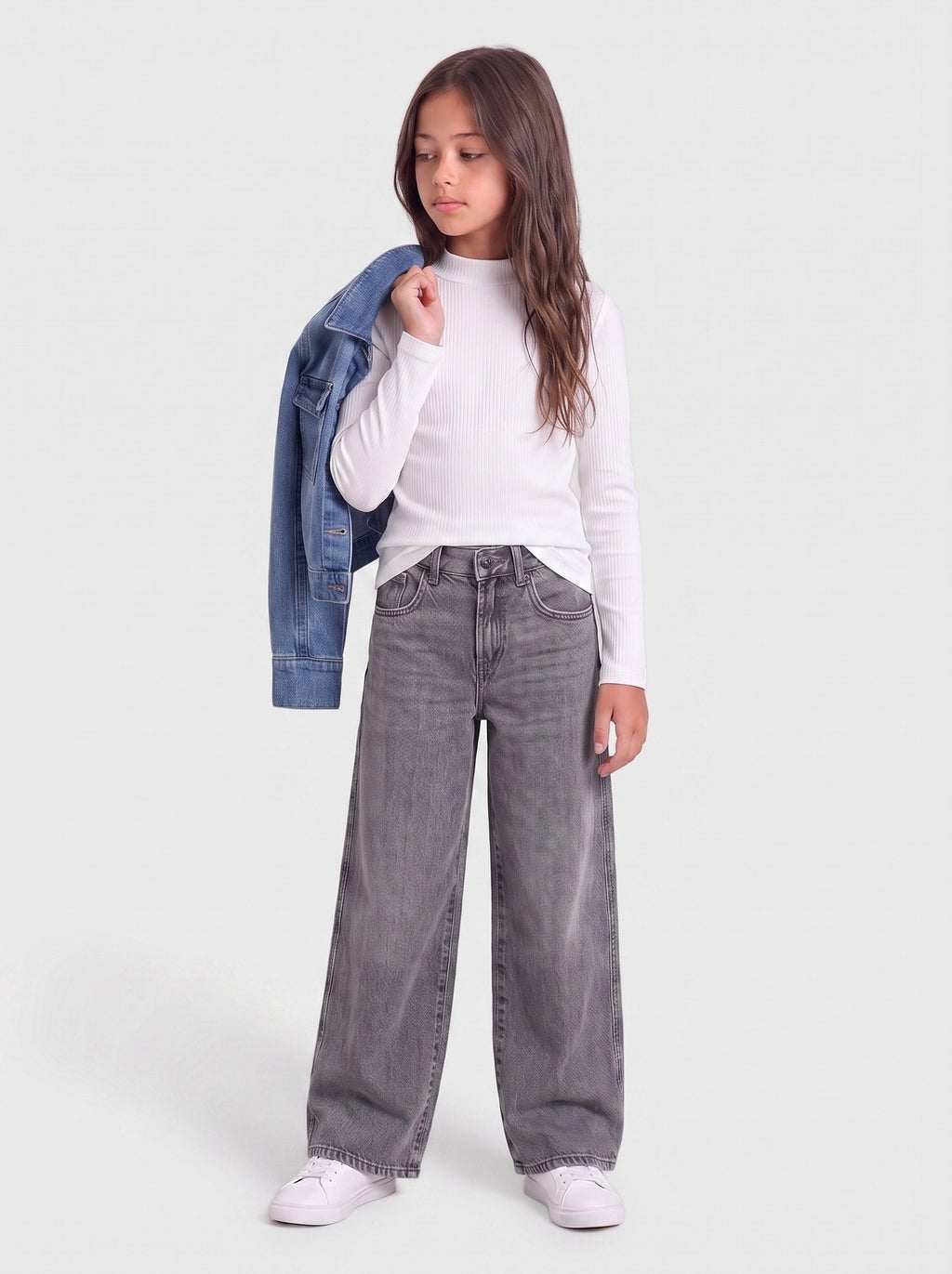 15378024/Medium Grey Denim ONLY KIDS