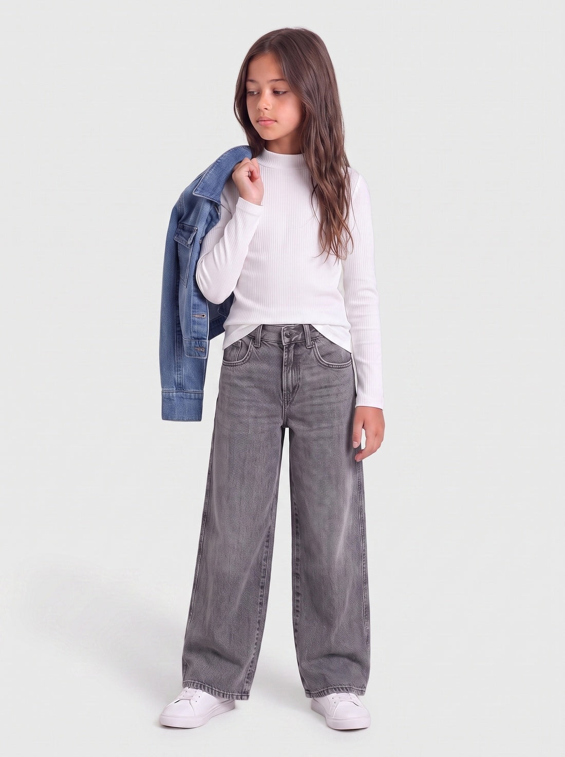 15378024/Medium Grey Denim ONLY KIDS