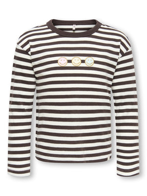 ONLY KIDS KMGHOPE LS STRIPED TEE JRS