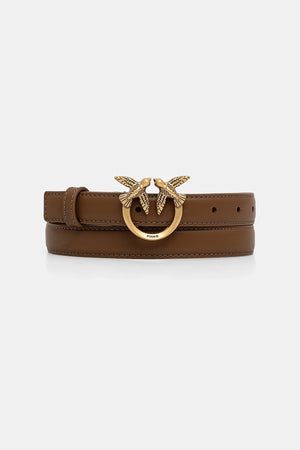 PINKO LOVE BERRY H2 BELT.LOW VITELLO
