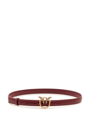 PINKO LOVE BERRY H2 BELT.LOW VITELLO