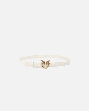 PINKO LOVE BERRY H2 BELT.LOW VITELLO