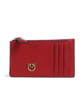 PINKO AIRONE CARDHOLDER VITELLO SETA