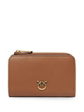 PINKO MINI WALLET VITELLO SETA